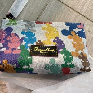 Dooney & Bourke Colorful Mickey Mouse Wristlet